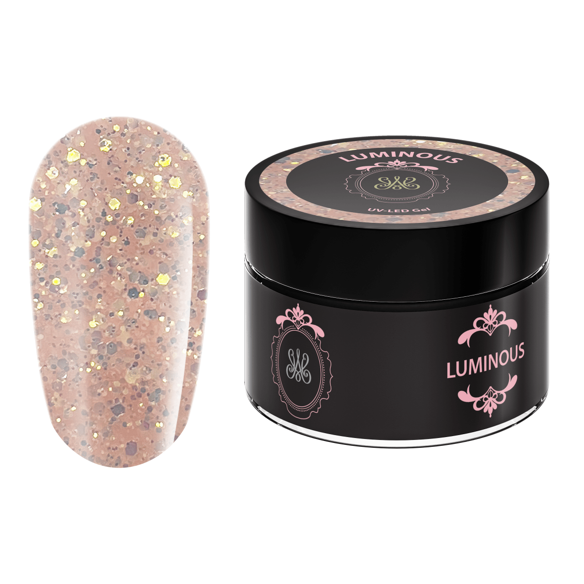 Glitzer Aufbaugele - Studio Amelie