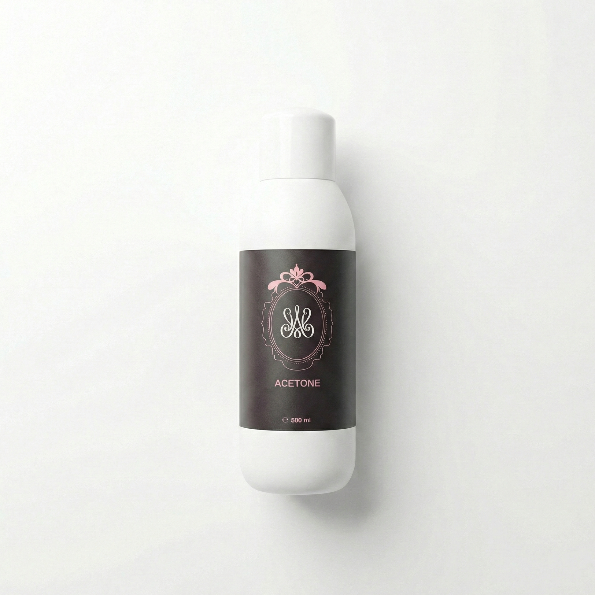 Studio Amelie Acetone 500ml – Hochreine Formel zur Vorbereitung der Modellage und zum Entfernen von Gel- und Acrylresten.