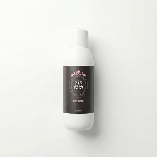 Studio Amelie Acetone 500ml – Hochreine Formel zur Vorbereitung der Modellage und zum Entfernen von Gel- und Acrylresten.