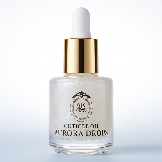 Studio Amelie Cuticle Oil Aurora Drops Glasflasche mit Pipette