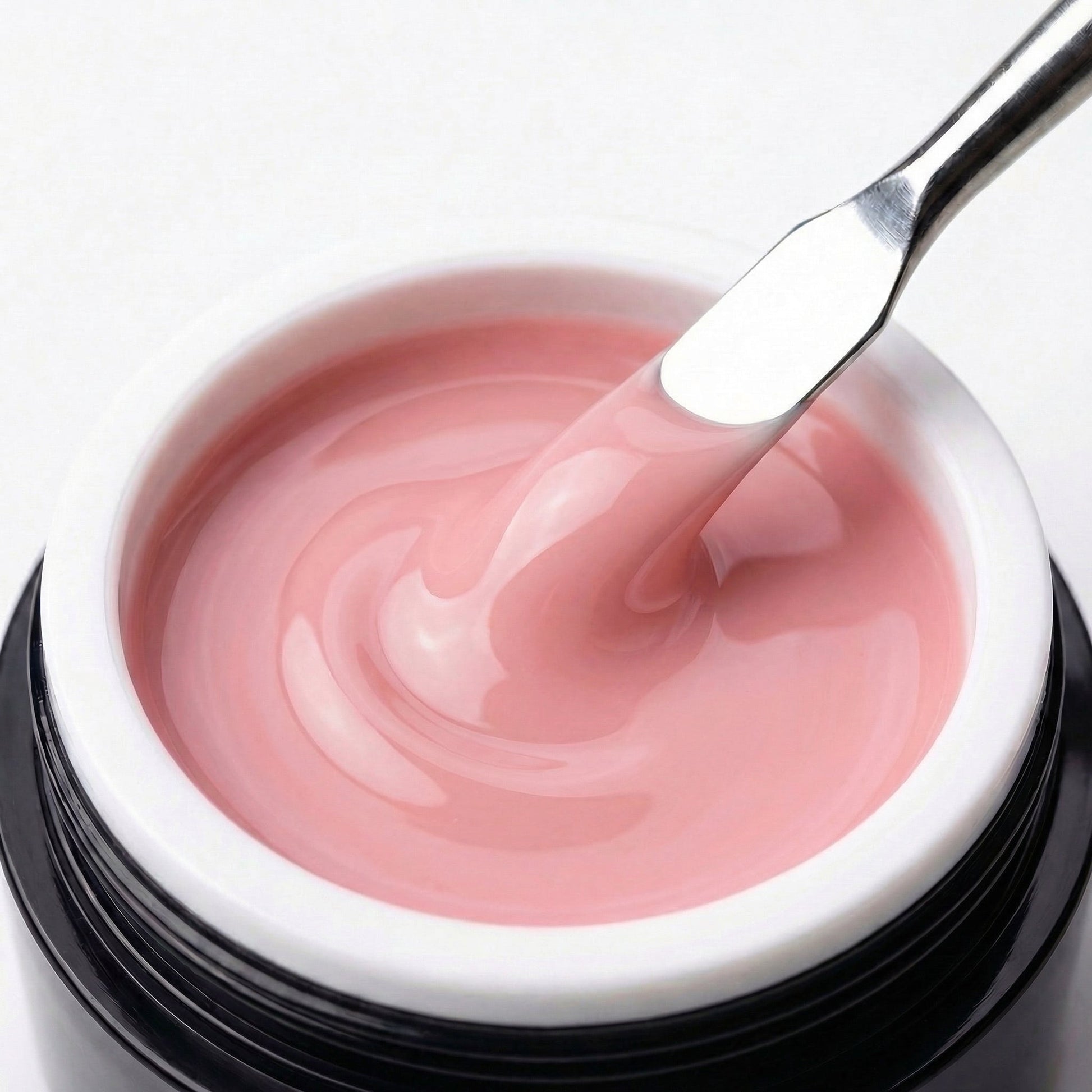 Studio Amelie Cover Light Refill Gel – helles, transparentes Rosé-Nude für sehr helle Hauttöne.