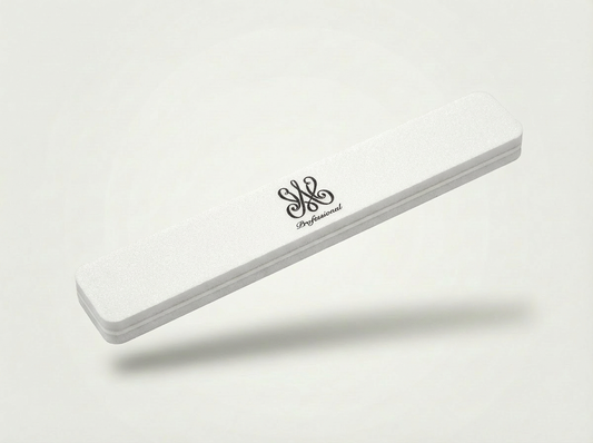 Studio Amelie High Shine Buffer Weiß 400/6000 – Professionelle Polierfeile für spiegelglatte Naturnägel, Meisterschaftsqualität ohne Farbabrieb.