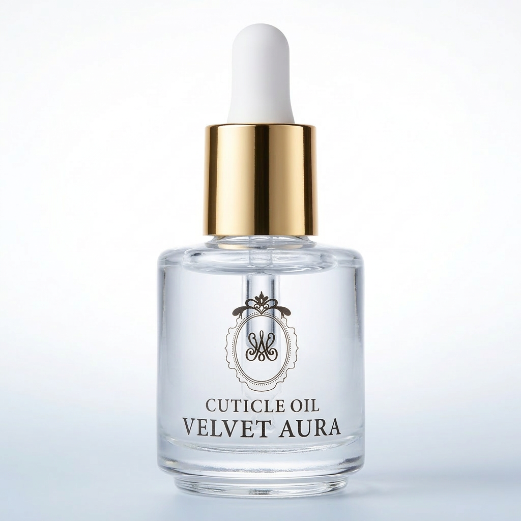 Studio Amelie Cuticle Oil Velvet Aura Glasflasche mit Pipette